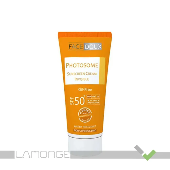 فیسدوکسa-6262720900372 کرم ضد آفتاب SPF50 بی رنگ فوتوزوم مناسب پوست چرب فیس دوکس - Image 1