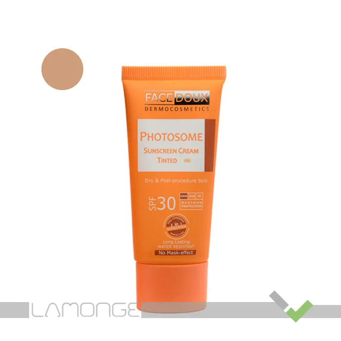فیسدوکسe-6262720901102 کرم ضد آفتاب SPF30 بژ متوسط مناسب پوست خشک و معمولی فیس دوکس - Image 1