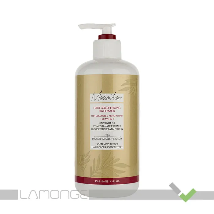 ماکسیa-6261098300975 ماسک مو تثبیت کننده رنگ حاوی کراتین ماکسیمیلیان - Image 1