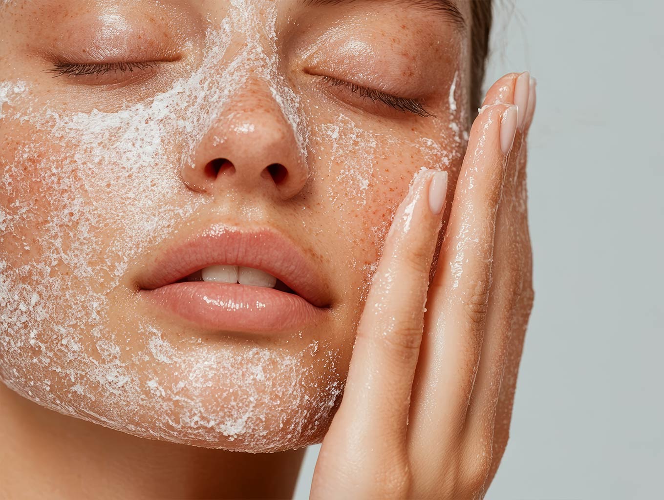 پاکسازی پوست در خانه