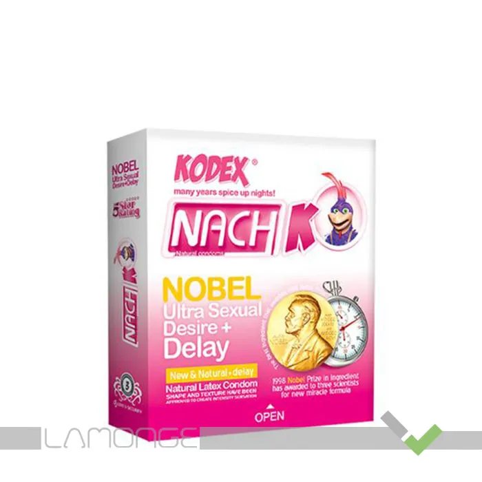 کدکسb-6260623330395 کاندوم تاخیری کدکس مدل Noble Ultra Sexual بسته ۳ عددی - Image 1