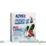 کاندوم تاخیری کدکس مدل Red Largo بسته ۳ عددی