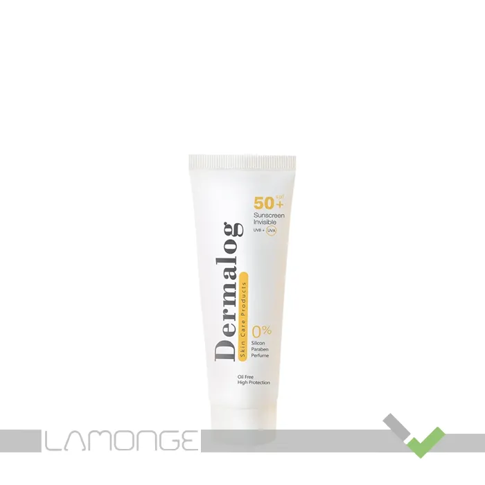 6261238700559 کرم ضد آفتاب و ضد لک بی رنگ SPF50 درمالوگ - Image 1
