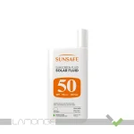 ضد آفتاب فلوئیدی بی رنگ SPF50 پوست حساس و چرب