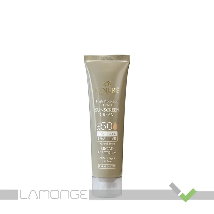 6260374028305 کرم ضد آفتاب بژ طبیعی SPF50 سینره - Image 1