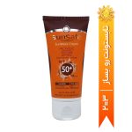 ضد آفتاب فاقد چربی آکنئیک بدون رنگ SPF50 سان سیف حجم 50 میلی لیتر