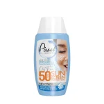 کرم ضد آفتاب SPF50 بی رنگ پیکسل مناسب پوست چرب و جوش دار حجم 50 میلی لیتر