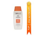 لوسیون ضد آفتاب SPF50 بی رنگ آردن سولاریس مدل Zinc Newgen مناسب پوست حساس حجم 100 میلی لیتر