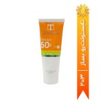 کرم ضد آفتاب SPF50 بی رنگ مناسب پوست های چرب و معمولی تینولا