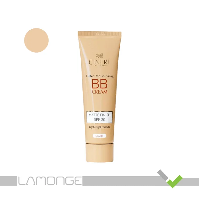 بی بی کرم SPF20 رنگ روشن سینره حجم 50 میلی لیتر